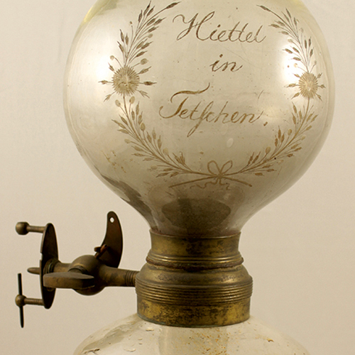 Döbereinsches Feuerzeug (Platinfeuerzeug), zwischen 1825 und 1850 (Foto: Museum für Hamburgische Geschichte)