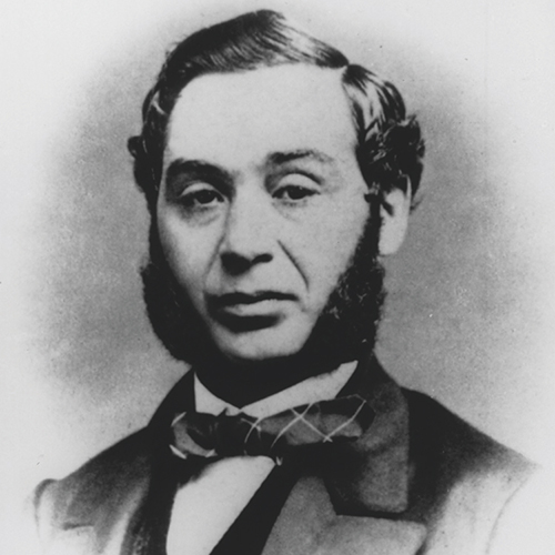 Levi Strauss, um 1860 (Foto: Levi Strauss & Co, San Francisco)